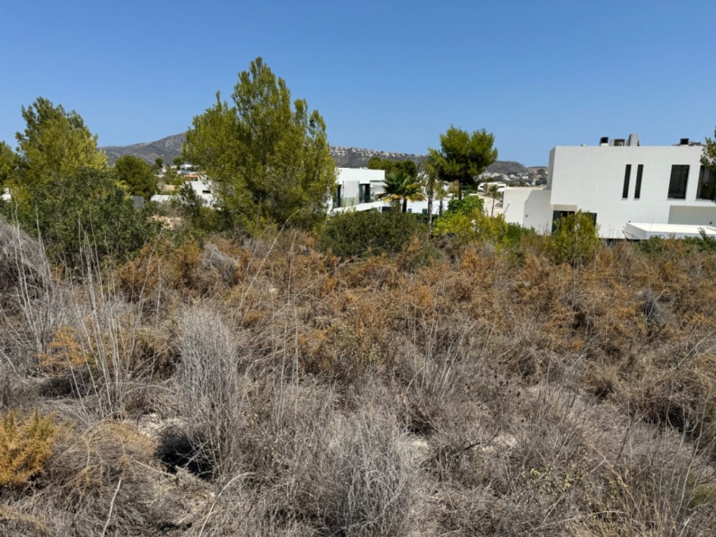 plot in Moraira