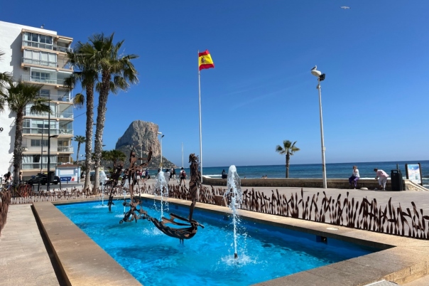 2 bed apartment in Calpe
