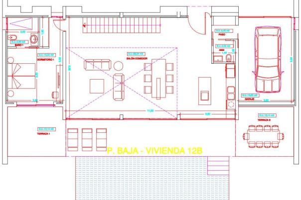 3 bed villa in Calpe