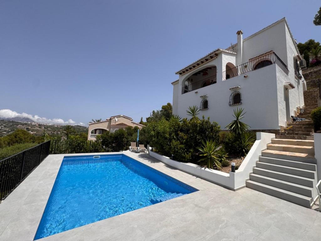 4 bed villa in Moraira