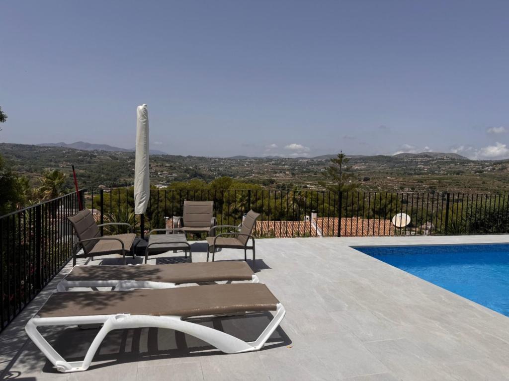 4 bed villa in Moraira