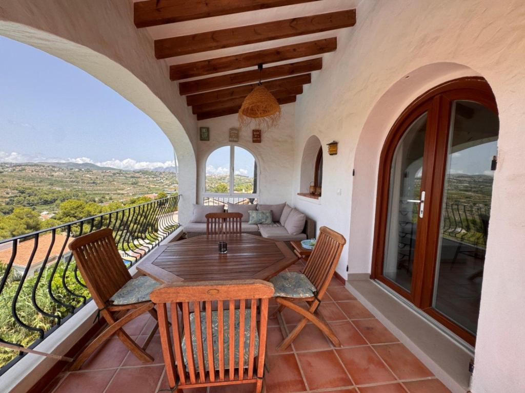 4 bed villa in Moraira