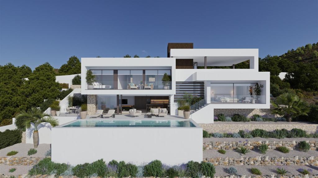 4 bed villa in Altea