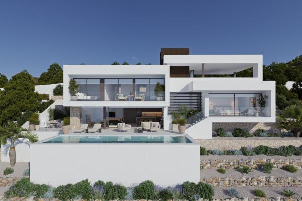 4 bed villa in Altea