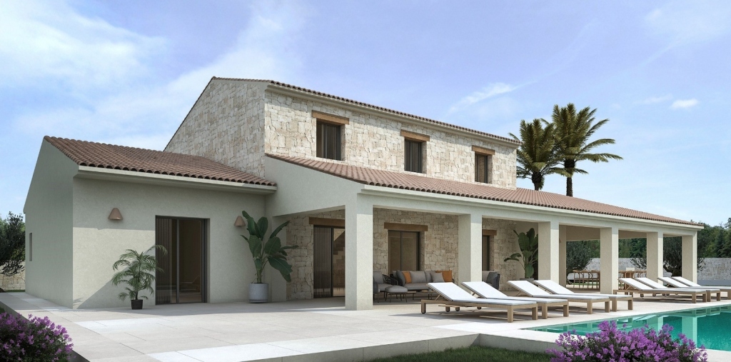 4 bed villa in Moraira