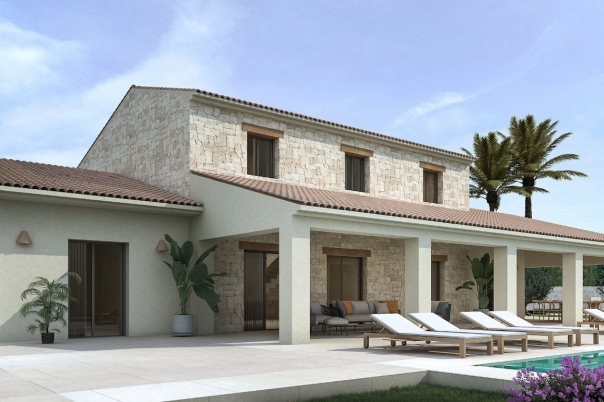4 bed villa in Moraira