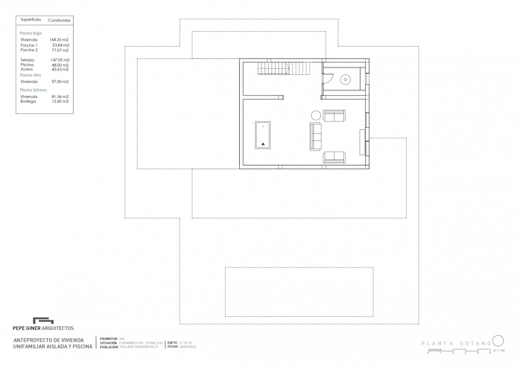 4 bed villa in Moraira