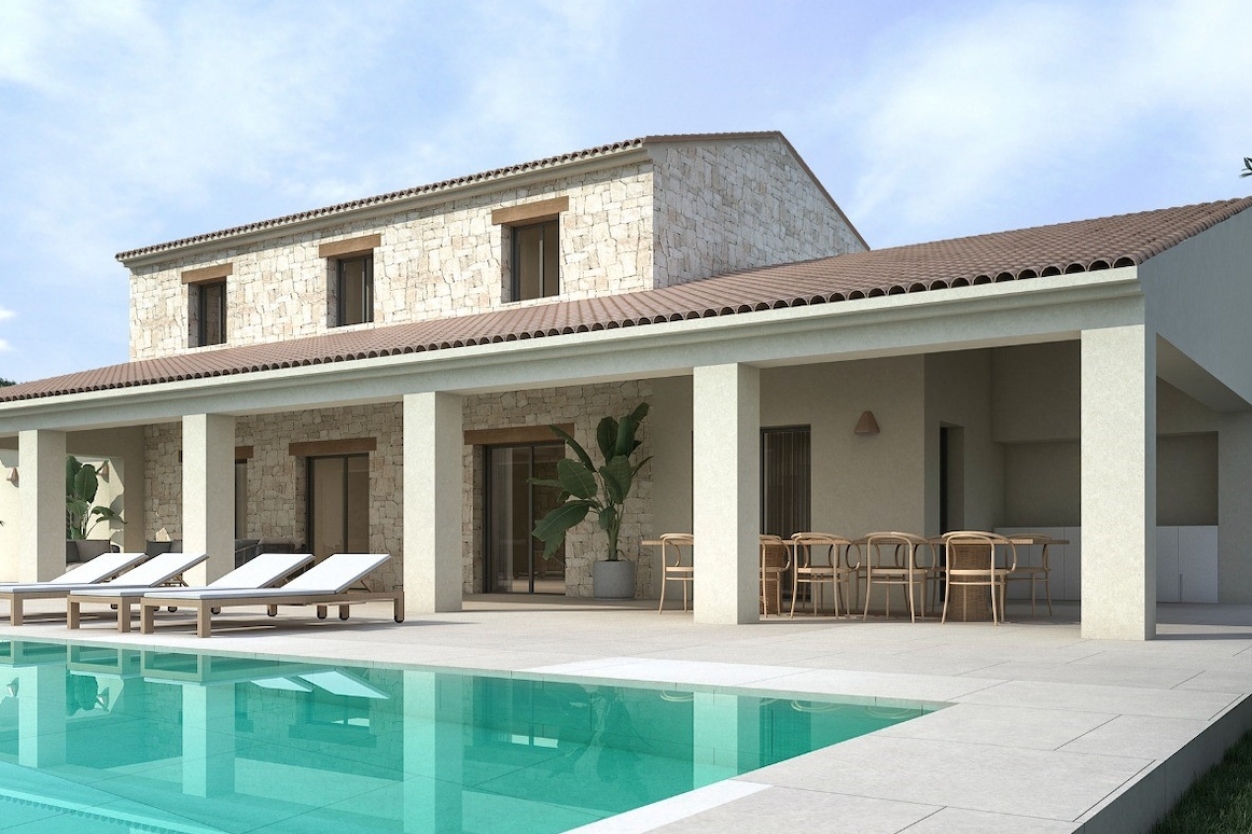 4 bed villa in Moraira