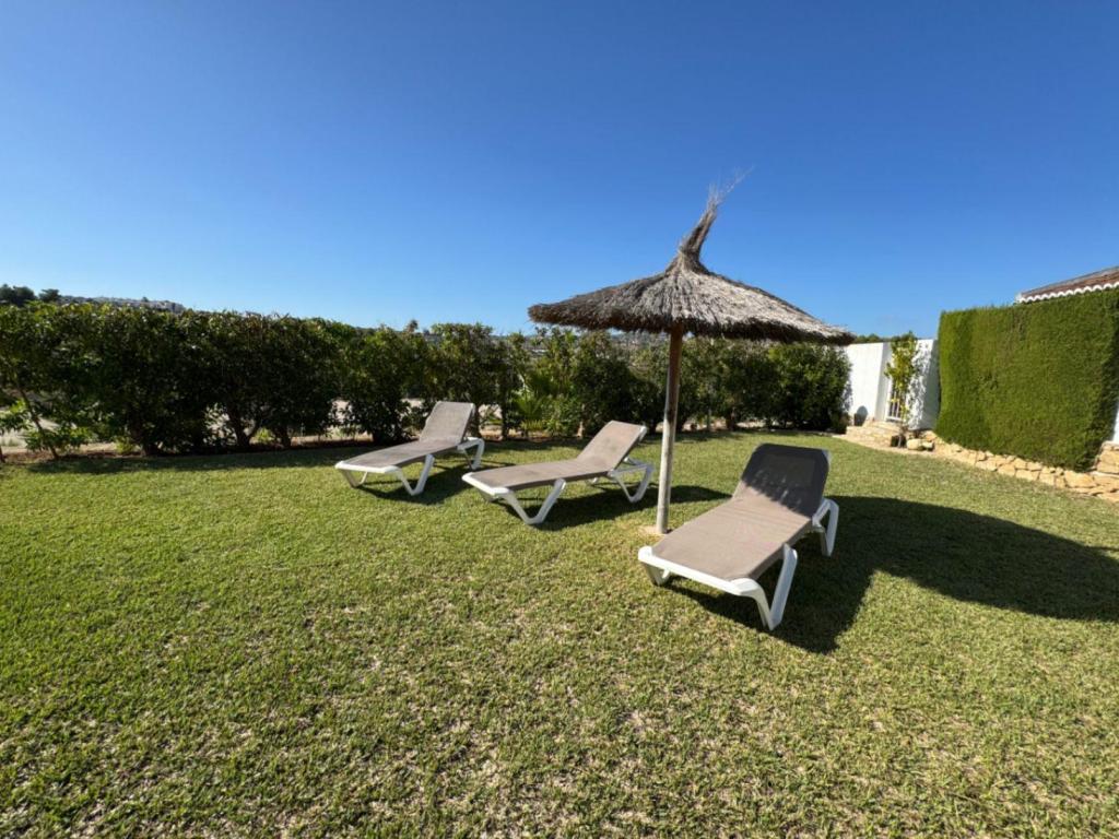 2 bed bungalow in Moraira
