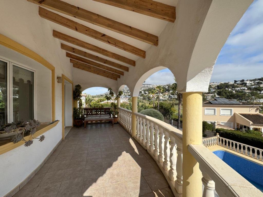 3 bed villa in Moraira
