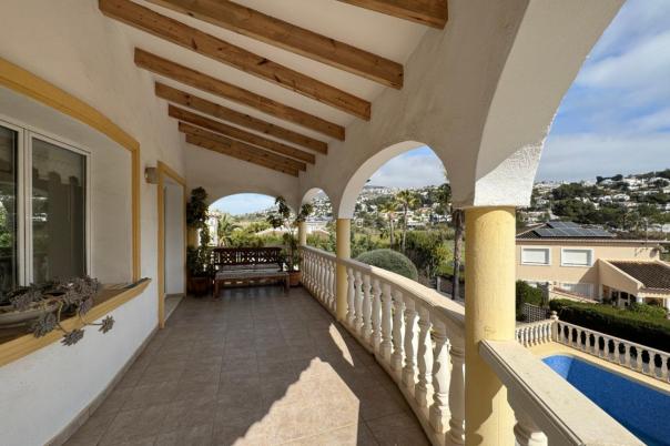 3 bed villa in Moraira