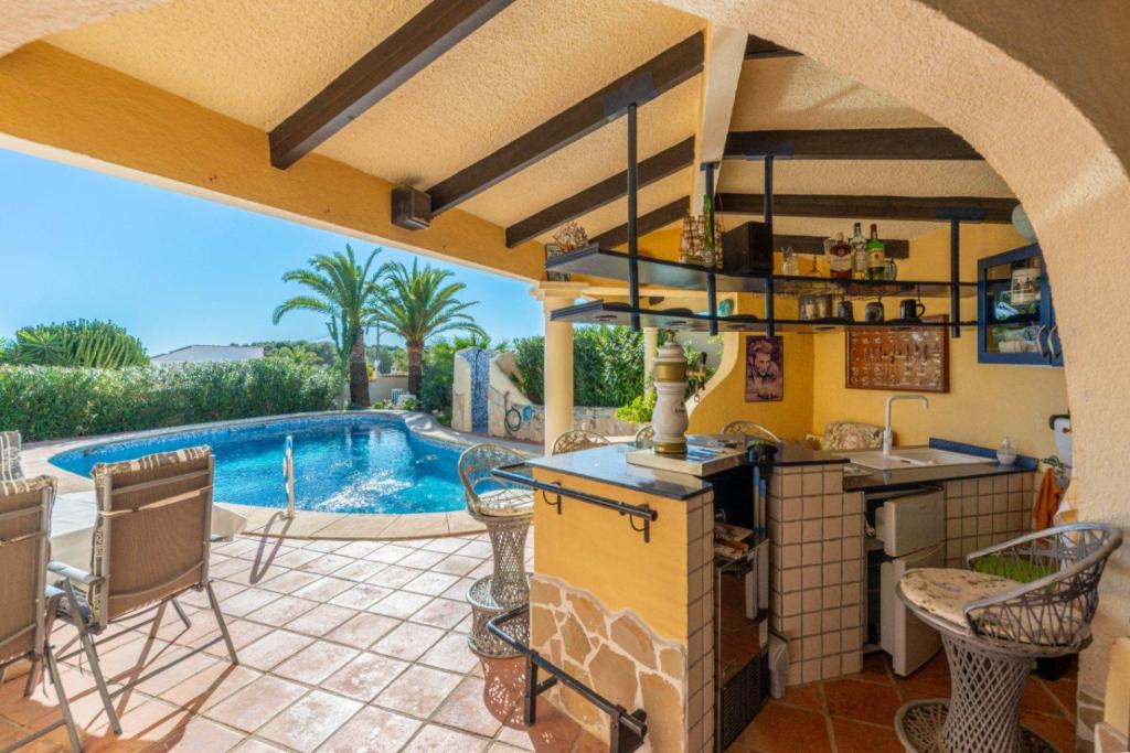4 bed villa in Moraira