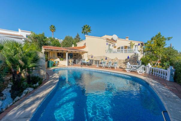 4 bed villa in Moraira