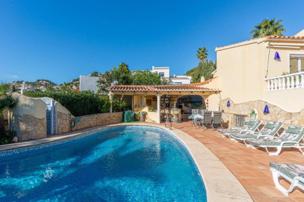 4 bed villa in Moraira