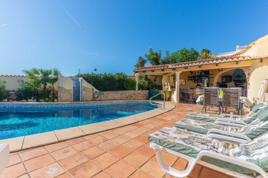 4 bed villa in Moraira