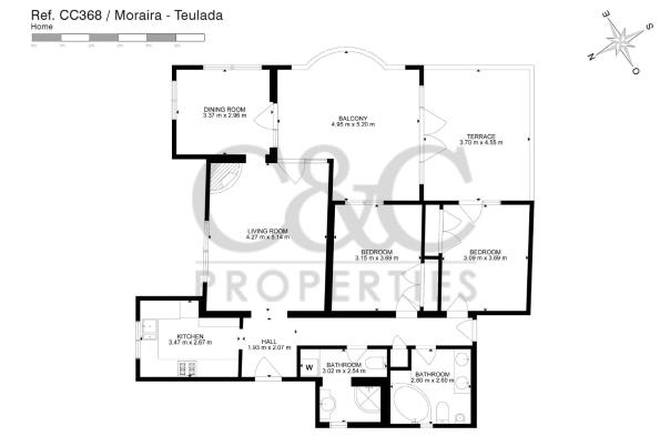 4 bed villa in Moraira