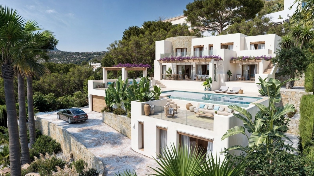 5 bed villa in Moraira