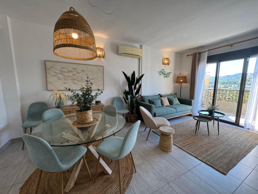 2 bed apartment in Moraira