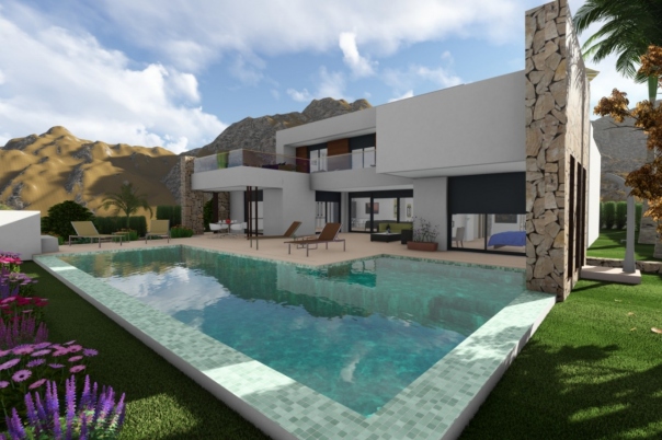 3 bed villa in Moraira