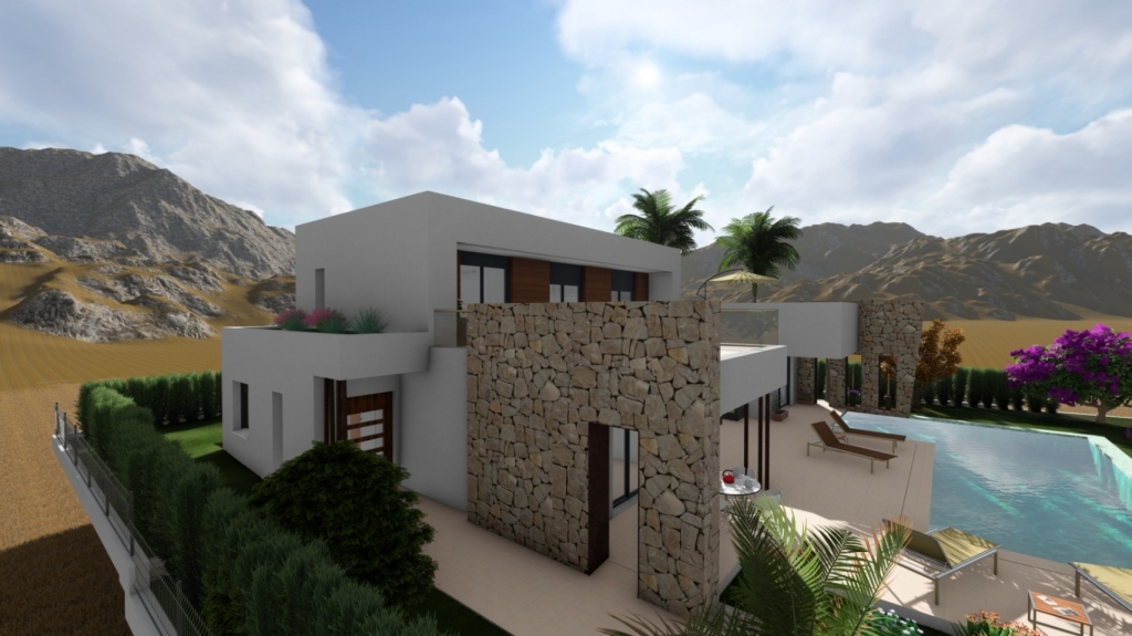 3 bed villa in Moraira