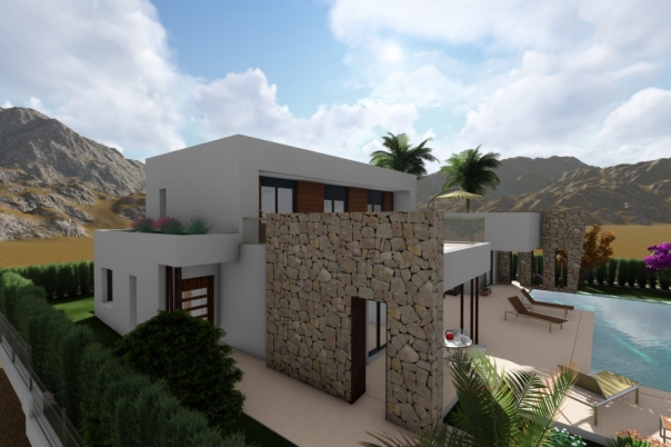 3 bed villa in Moraira