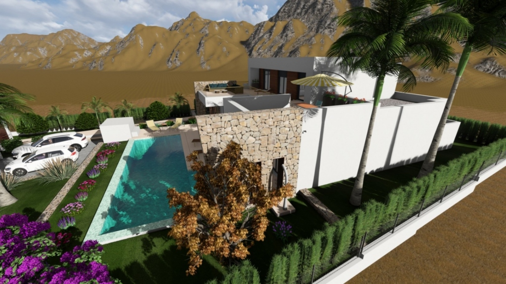 3 bed villa in Moraira