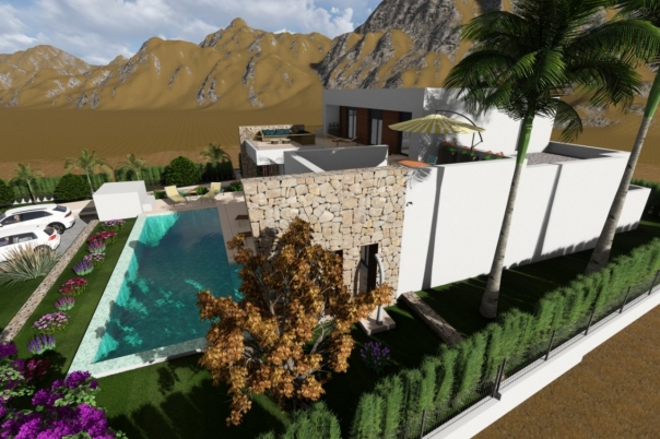 3 bed villa in Moraira