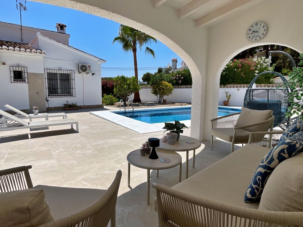 3 bed villa in Moraira