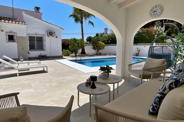 3 bed villa in Moraira