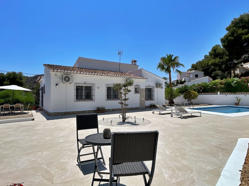 3 bed villa in Moraira