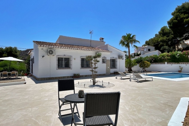 3 bed villa in Moraira
