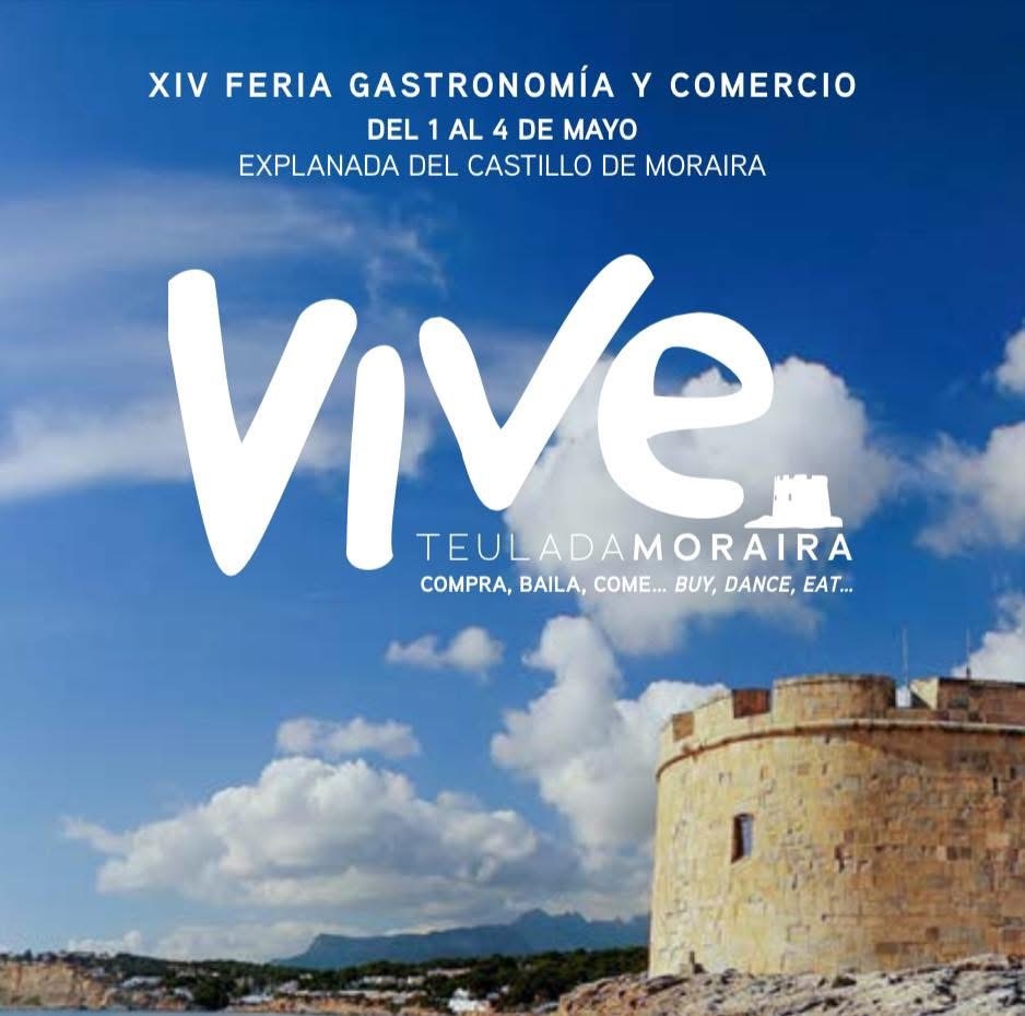 Festivals in Moraira: "Vive Teulada" Gastronomic & Shopping Festival (May 2025)