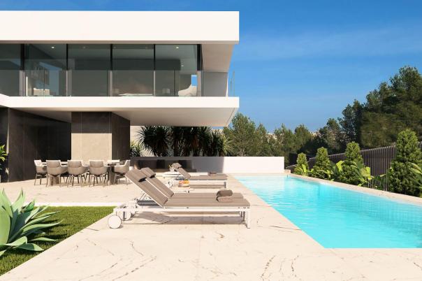 4 bed villa in Moraira