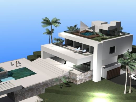 3 bed villa in Moraira