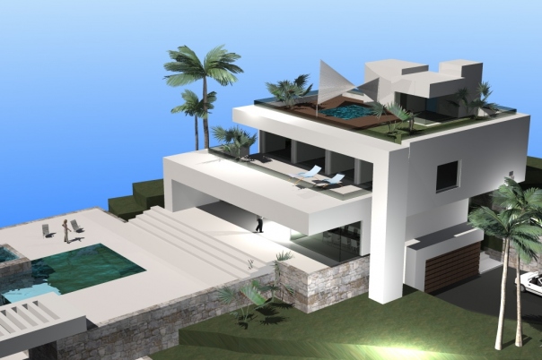 3 bed villa in Moraira