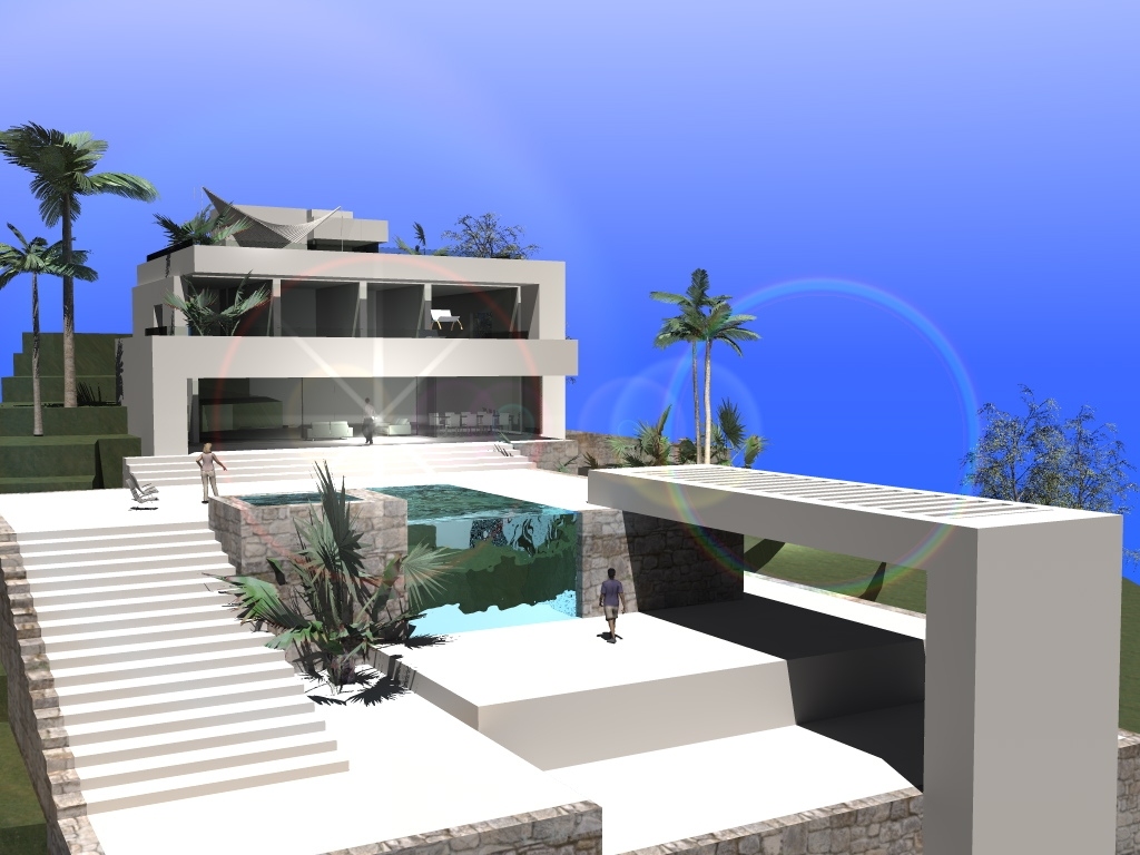 3 bed villa in Moraira