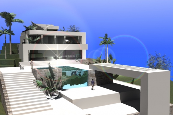 3 bed villa in Moraira