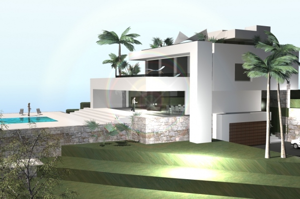 3 bed villa in Moraira