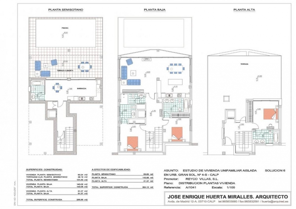 4 bed casa / chalet in Calpe / Calp