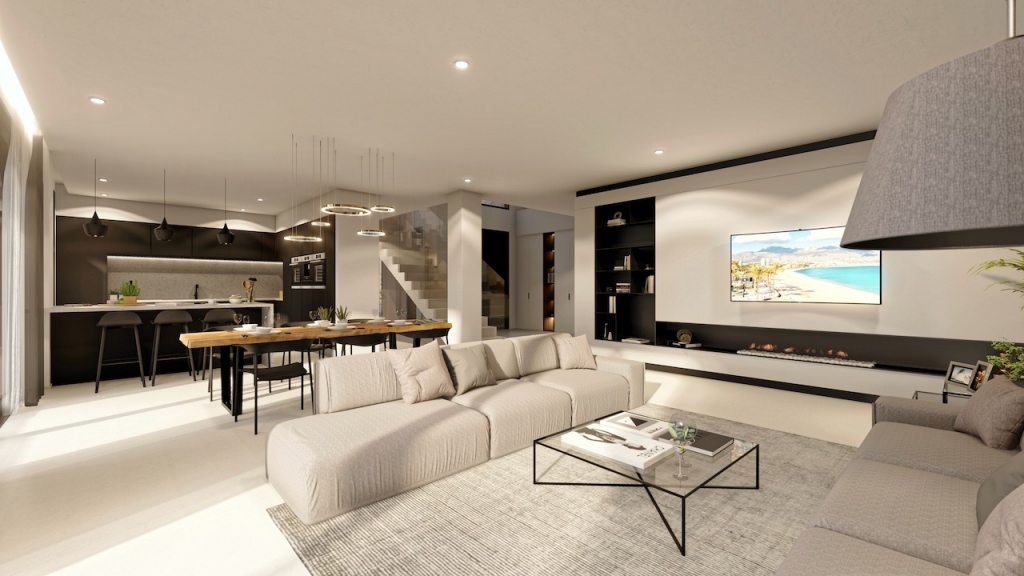 4 bed villas in Altea