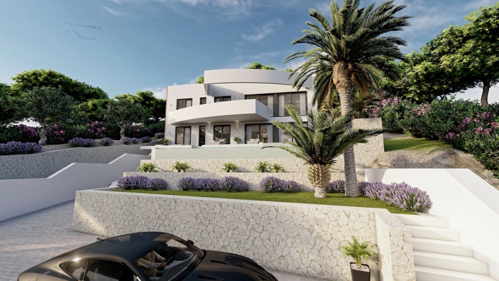 4 bed villas in Altea