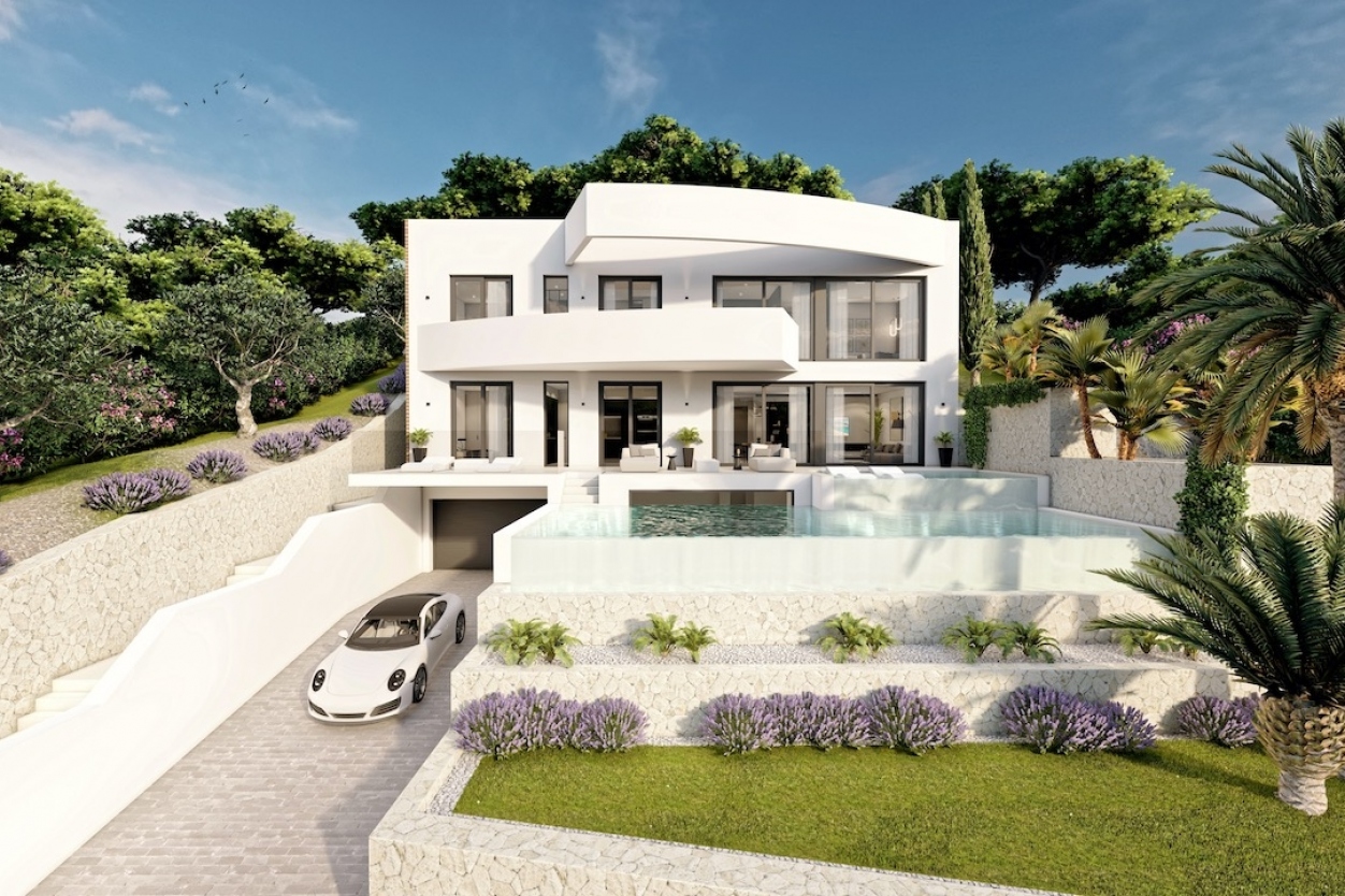 4 bed villas in Altea