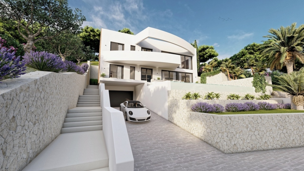 4 bed villas in Altea
