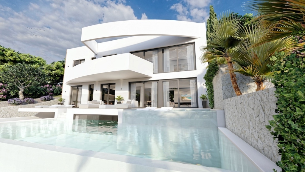 4 bed villas in Altea