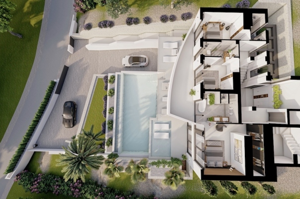 4 bed villas in Altea