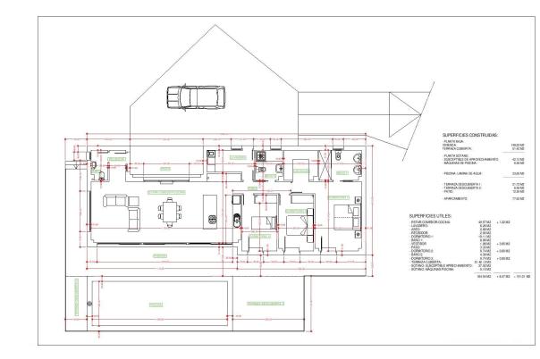 3 bed villa in Pedreguer