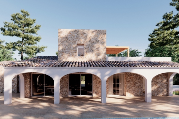 3 bed finca in Benissa
