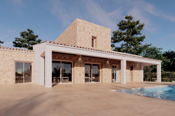 3 bed finca in Benissa