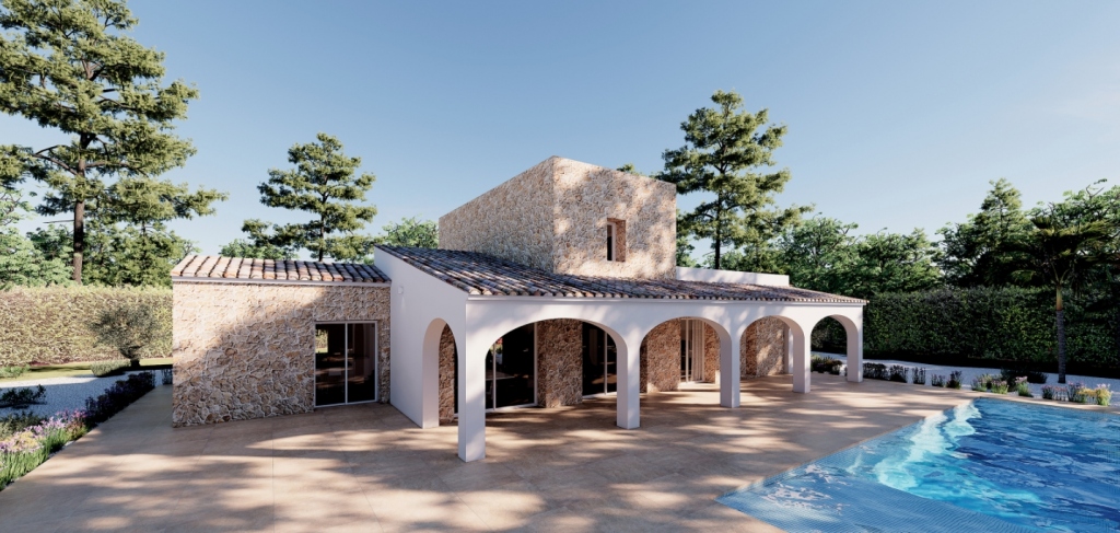 3 bed finca in Benissa