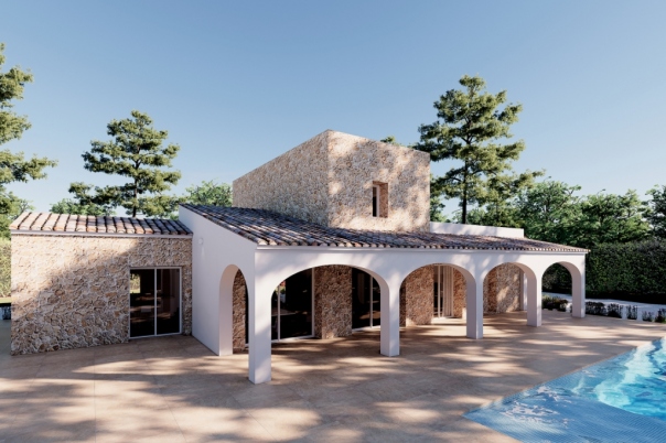 3 bed finca in Benissa